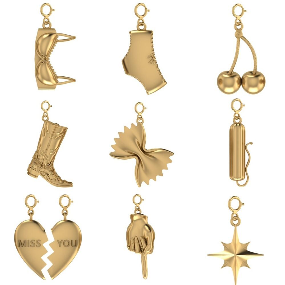 Merlin Underwear Eight-Star Pendant Sun Diy Pendant