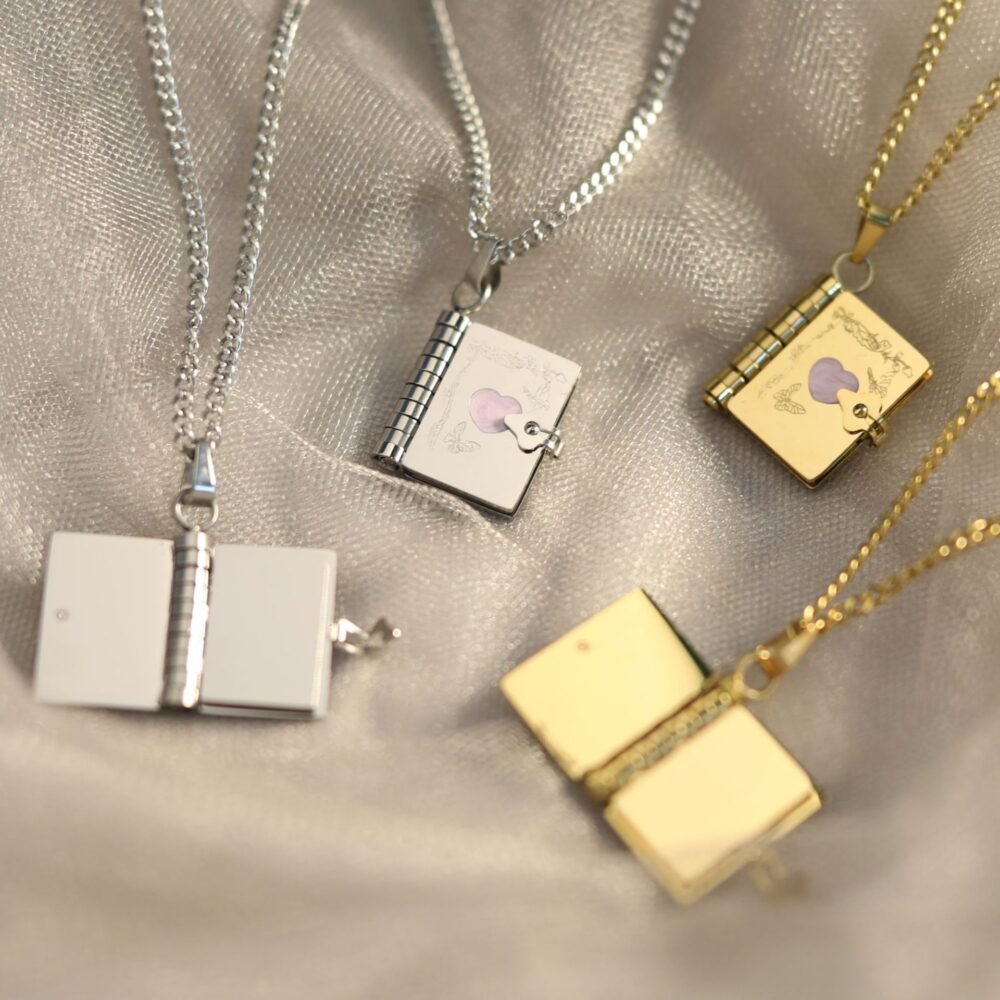 Love Commemoration Butterfly Love Opening And Closing Book English Letter Photo Box - Image 3