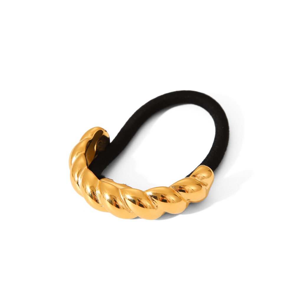 Twisted Stainless Steel Hair Rope - Image 5