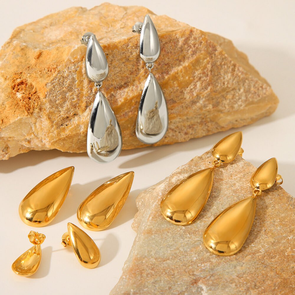 Water Drop Earrings - Image 2