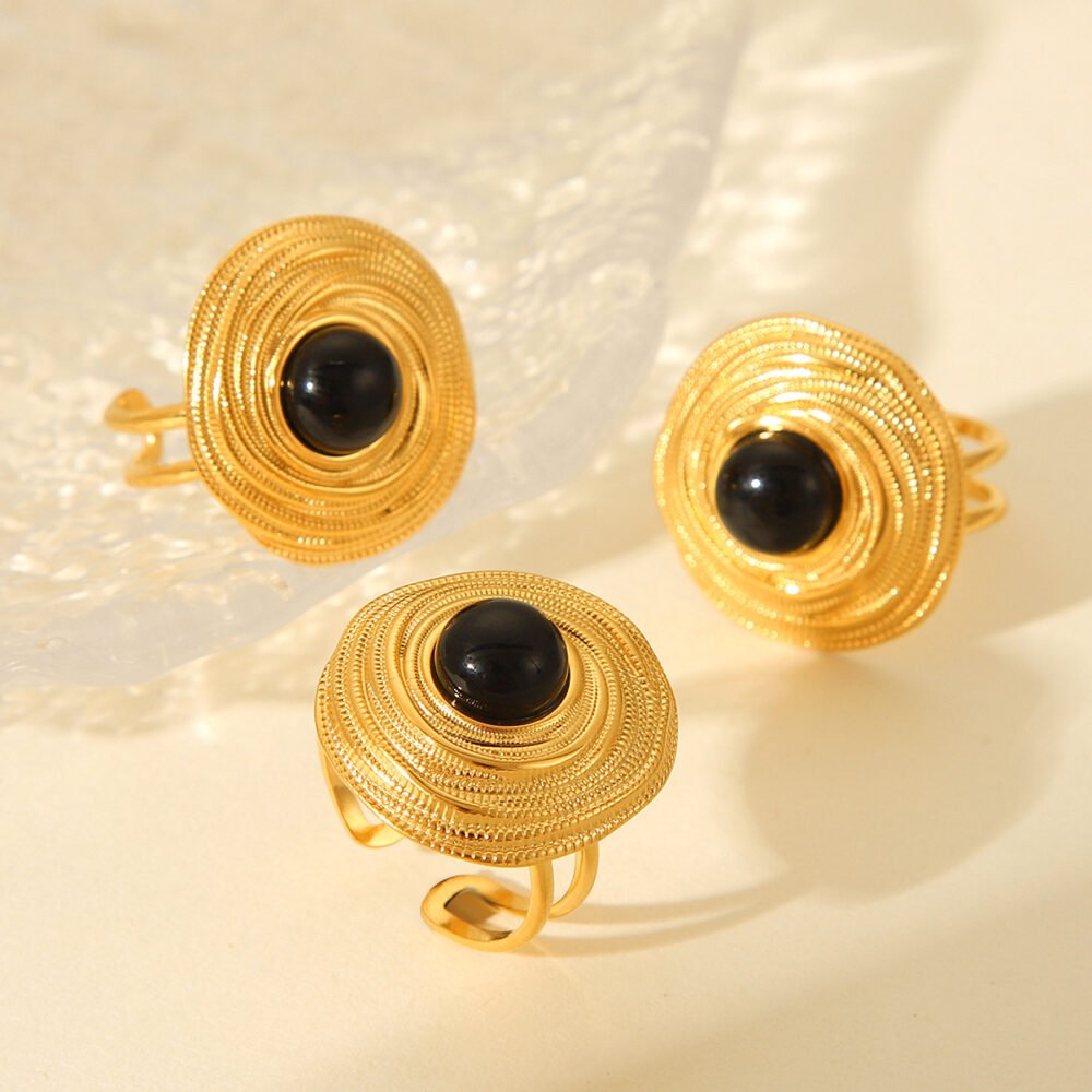Stainless Steel Devil'S Eye Ring - Image 2