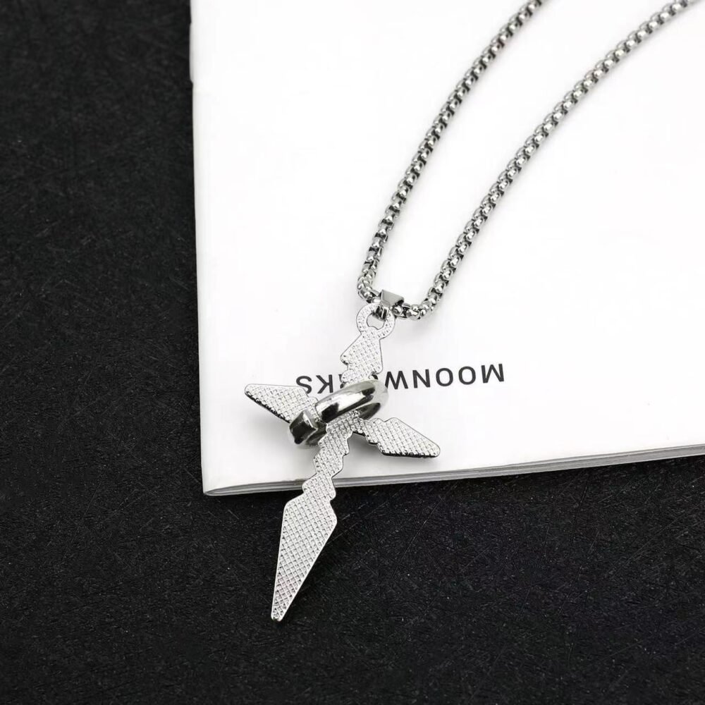 Cross With Ring Necklace - Image 3