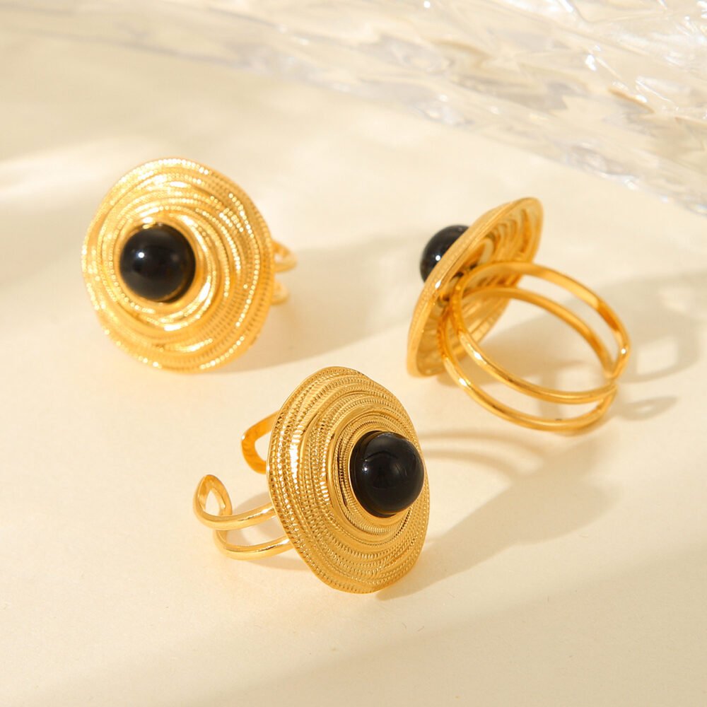Stainless Steel Devil'S Eye Ring - Image 4