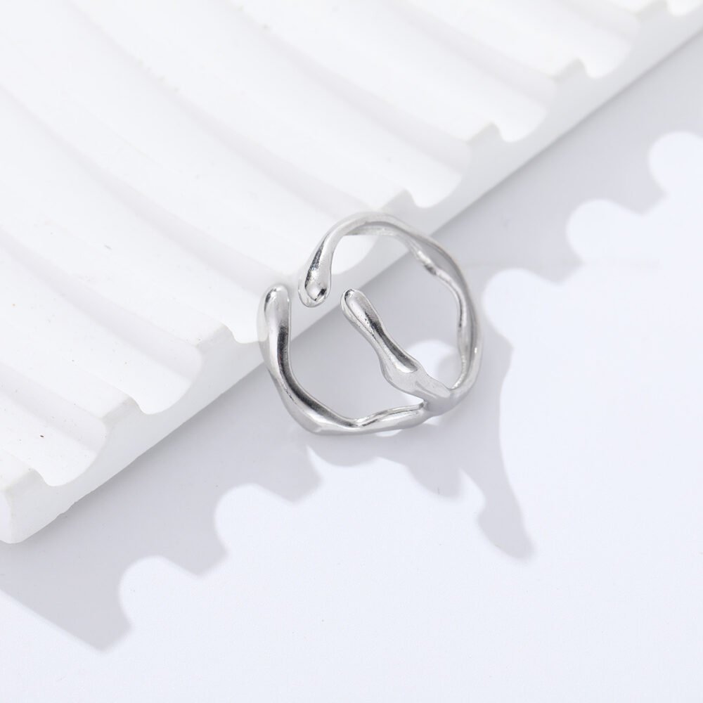 Ring opening adjustable 18K ring - Image 3