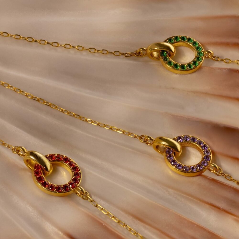 Linkage December Birthday Stone Bracelet - Image 3