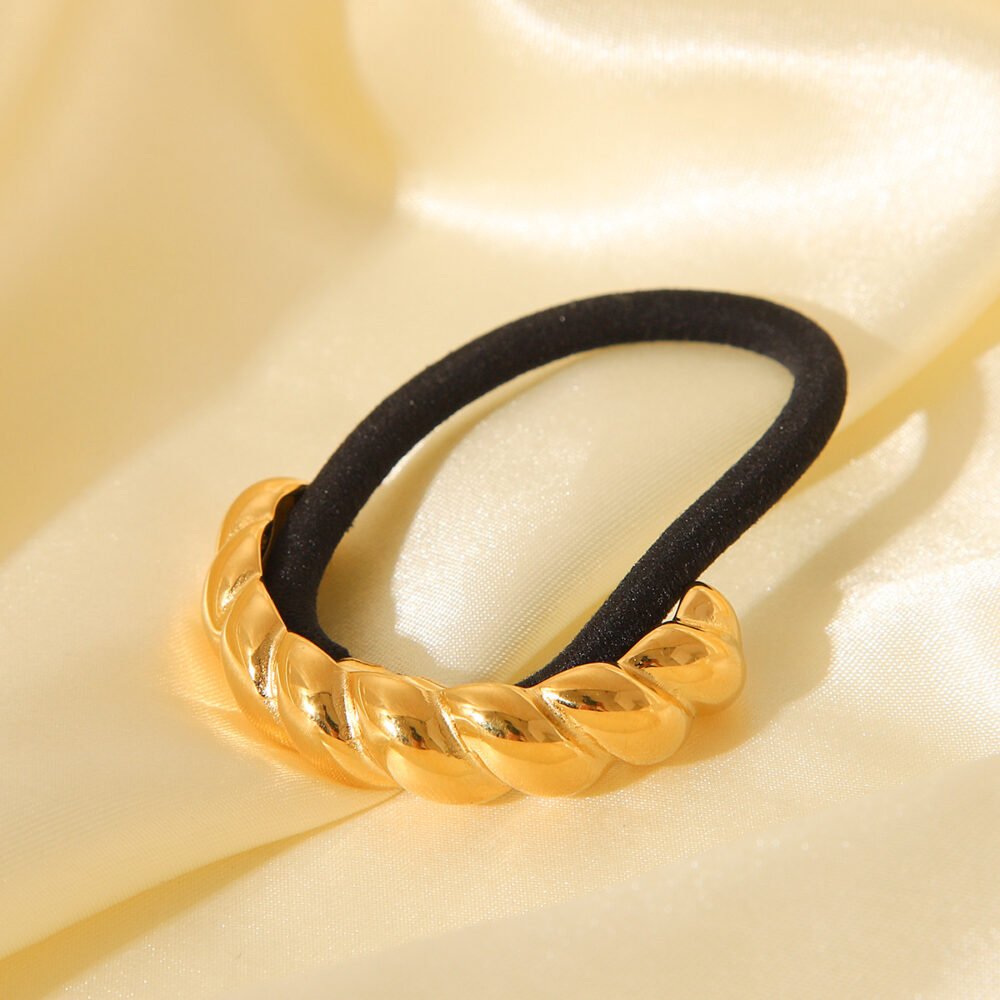 Twisted Stainless Steel Hair Rope - Image 4