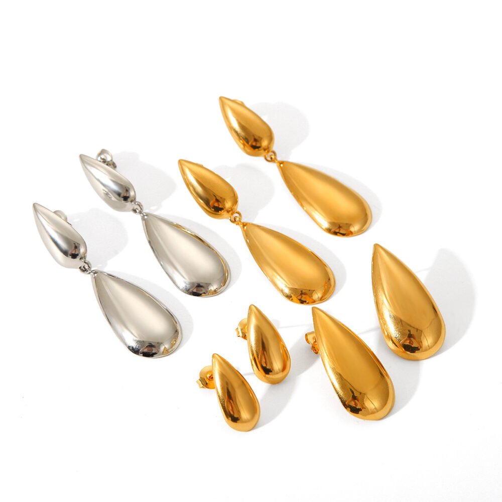 Water Drop Earrings - Image 5