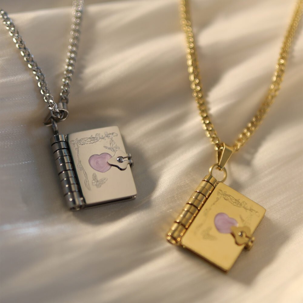 Love Commemorative Butterfly Opening And Closing Book Temperament Book English Letter Photo Box - Image 4