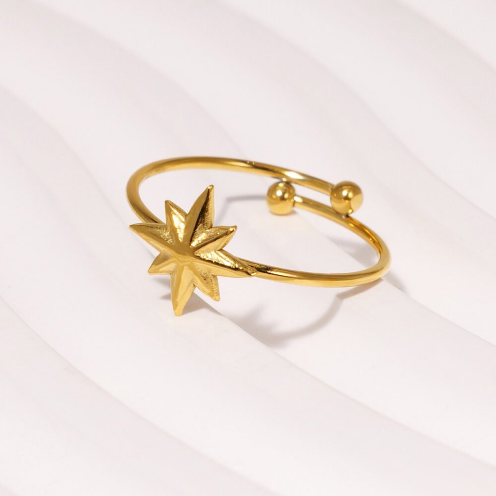 Ring Open Star Ring