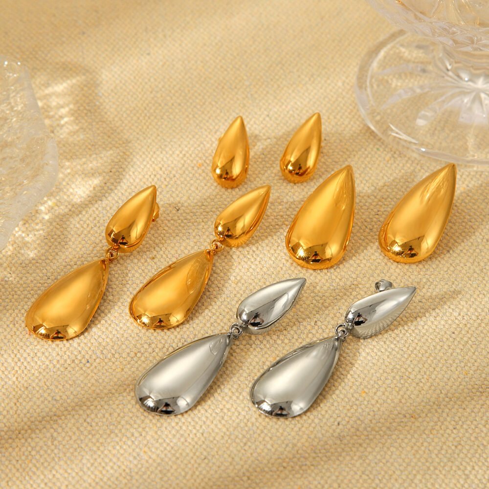 Water Drop Earrings - Image 3