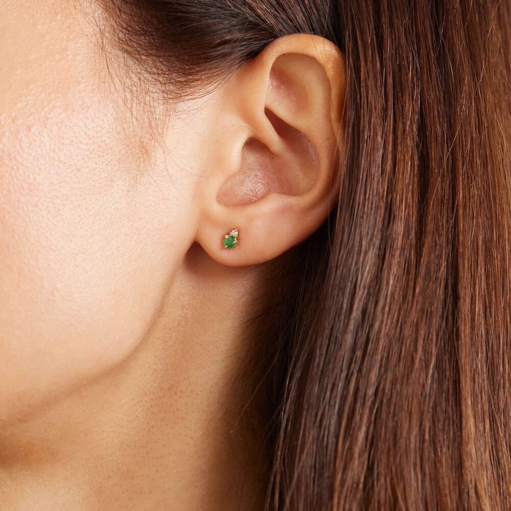 Twelve Birthday Stone Birthstone Earrings - Image 2