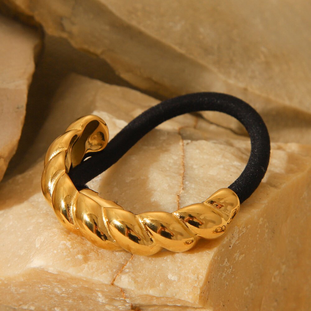 Twisted Stainless Steel Hair Rope - Image 3