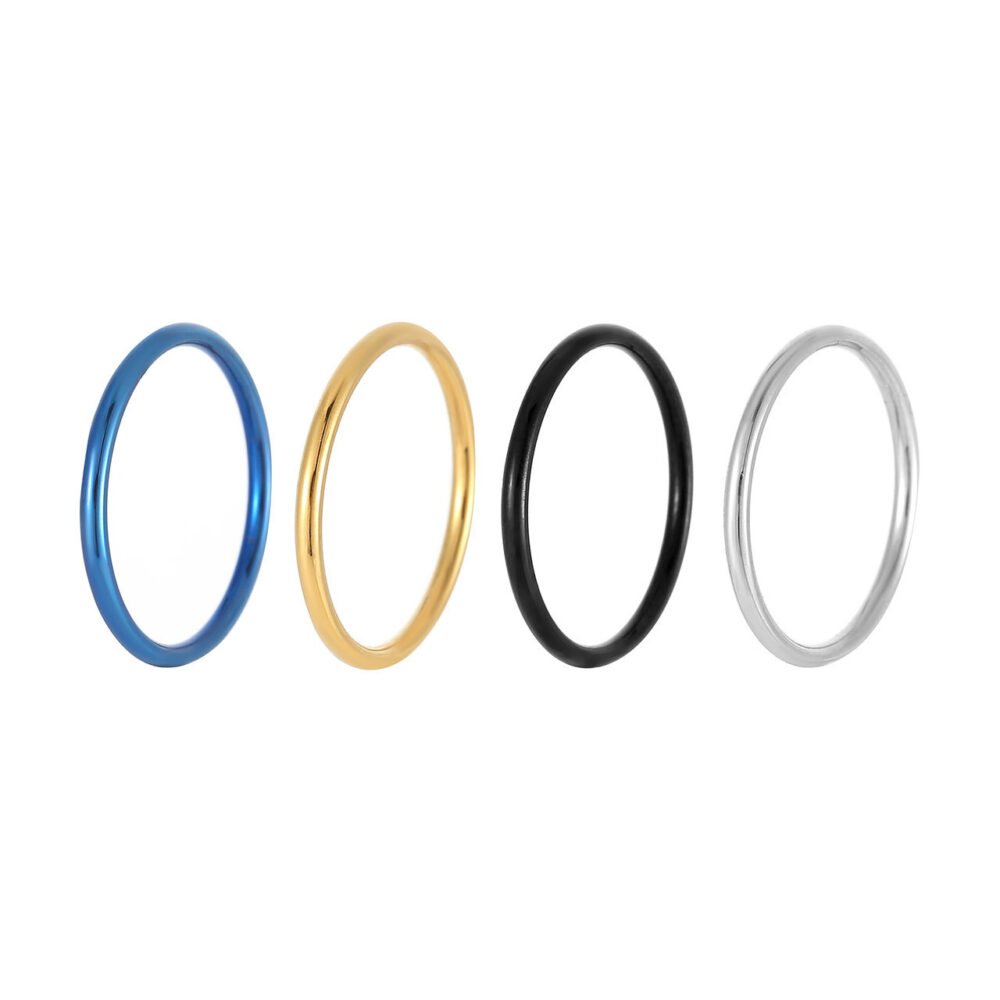 Circle Stainless Steel Ring - Image 5