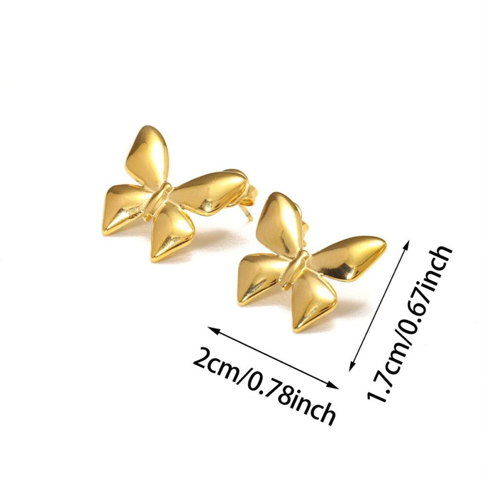 Butterfly Knot Earrings - Image 4