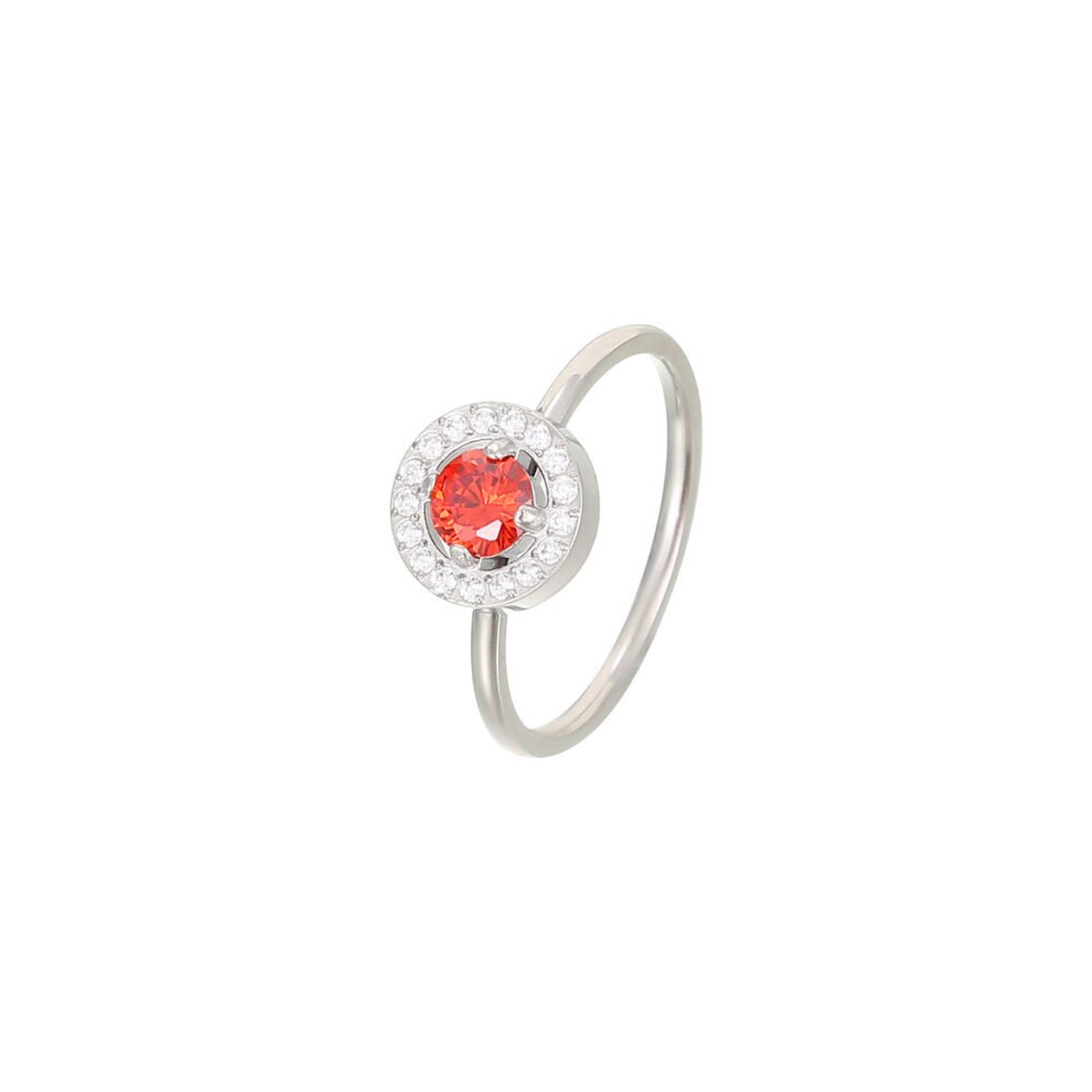 Micro-Inlaid Zircon Shiny Full Diamonds Ring - Image 5