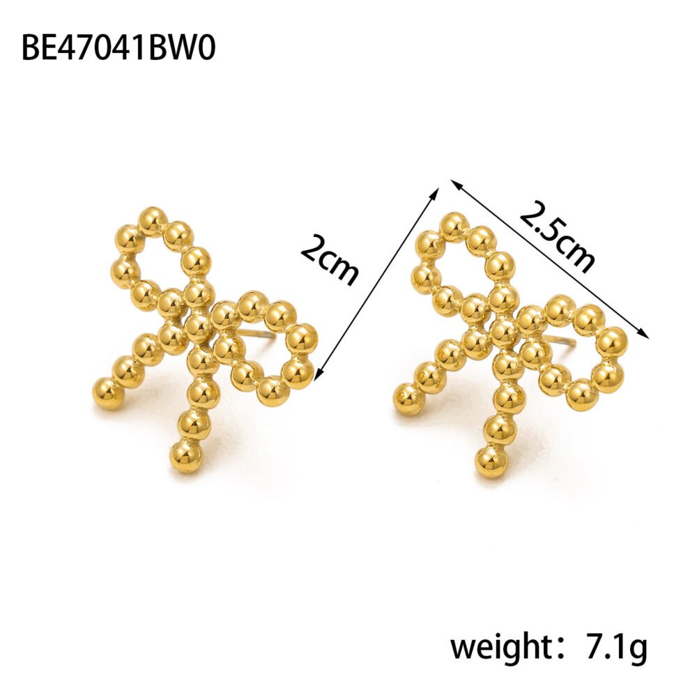 Butterfly Knot Earrings - Image 5