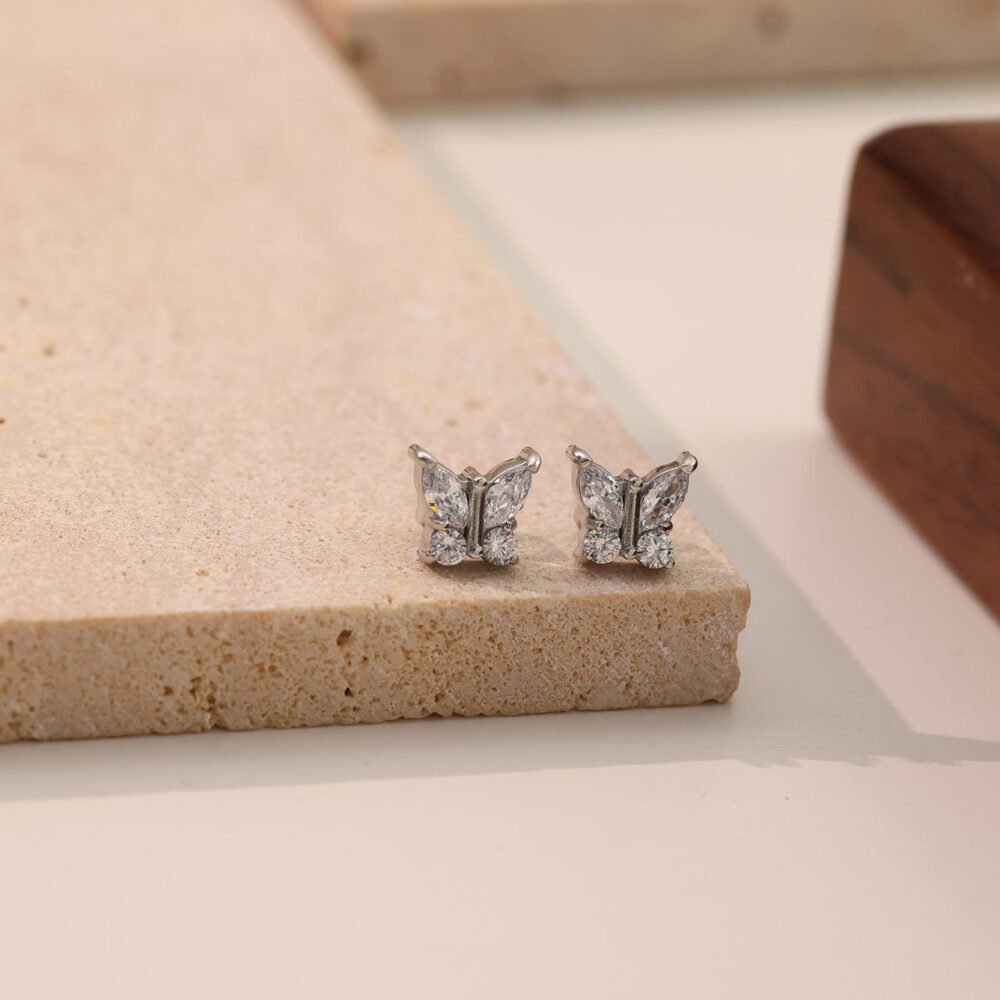 Forest Butterfly Earrings - Image 4