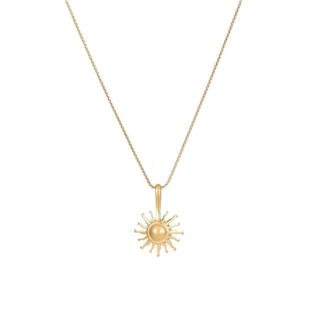 Sunflower Stainless Steel Necklace - Image 5