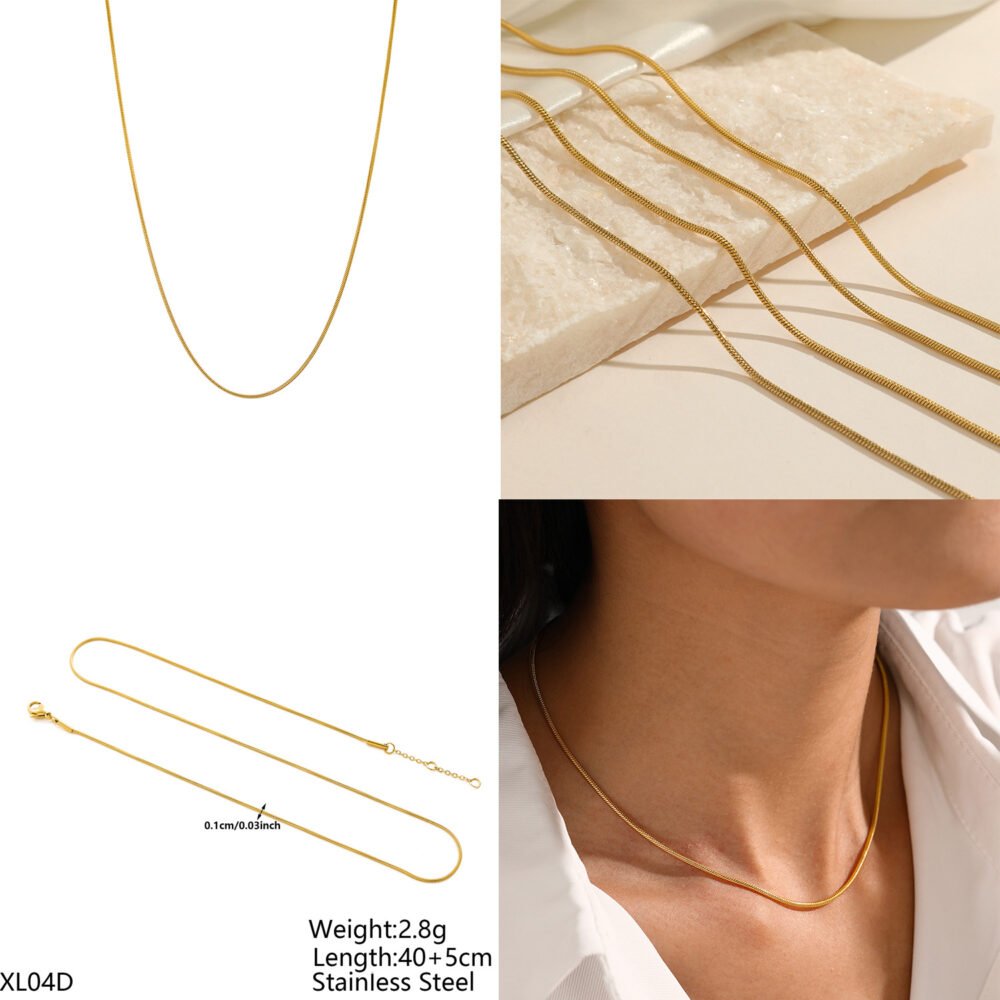 Stainless Steel Chain Necklace