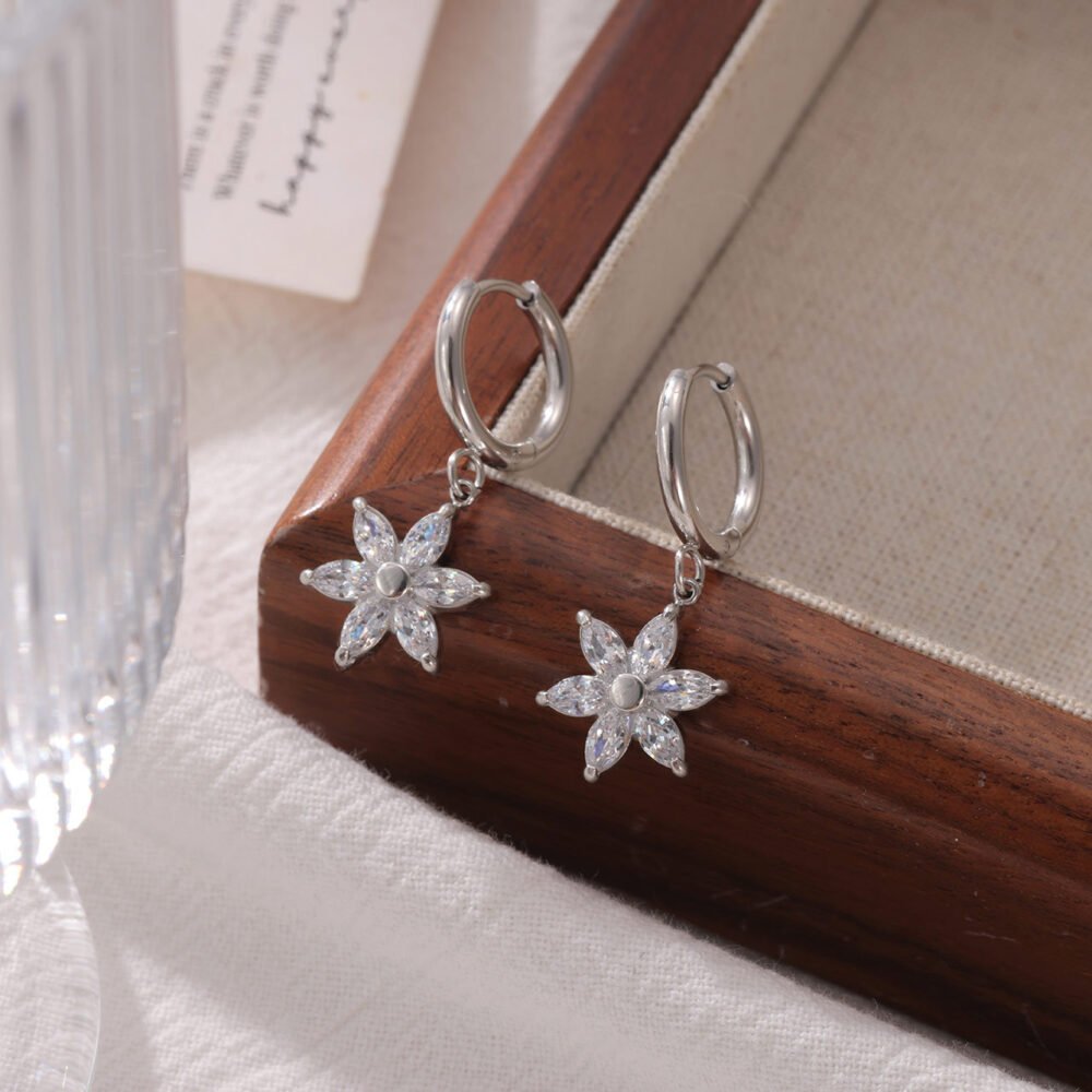 Sunflower Petals Earrings - Image 4