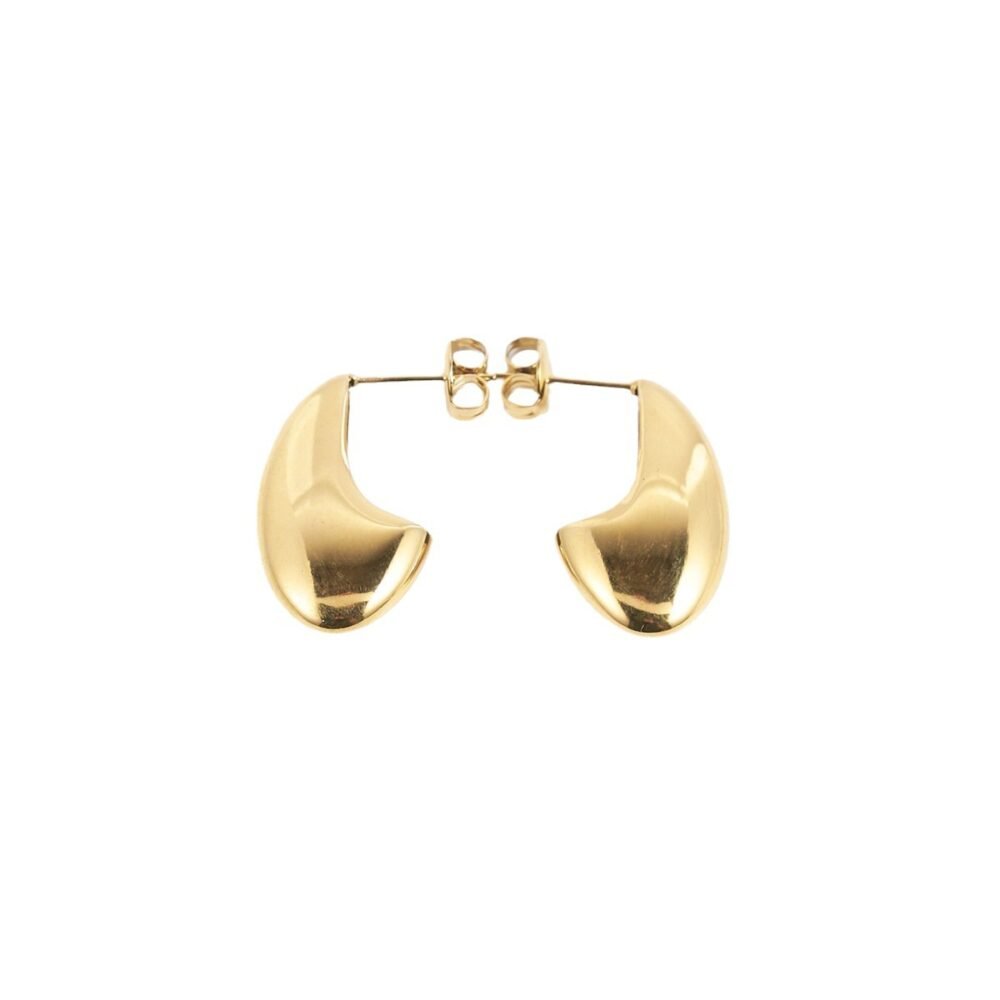 Stainless Steel Water Drop Inverted Hook Shape Earrings - Image 5