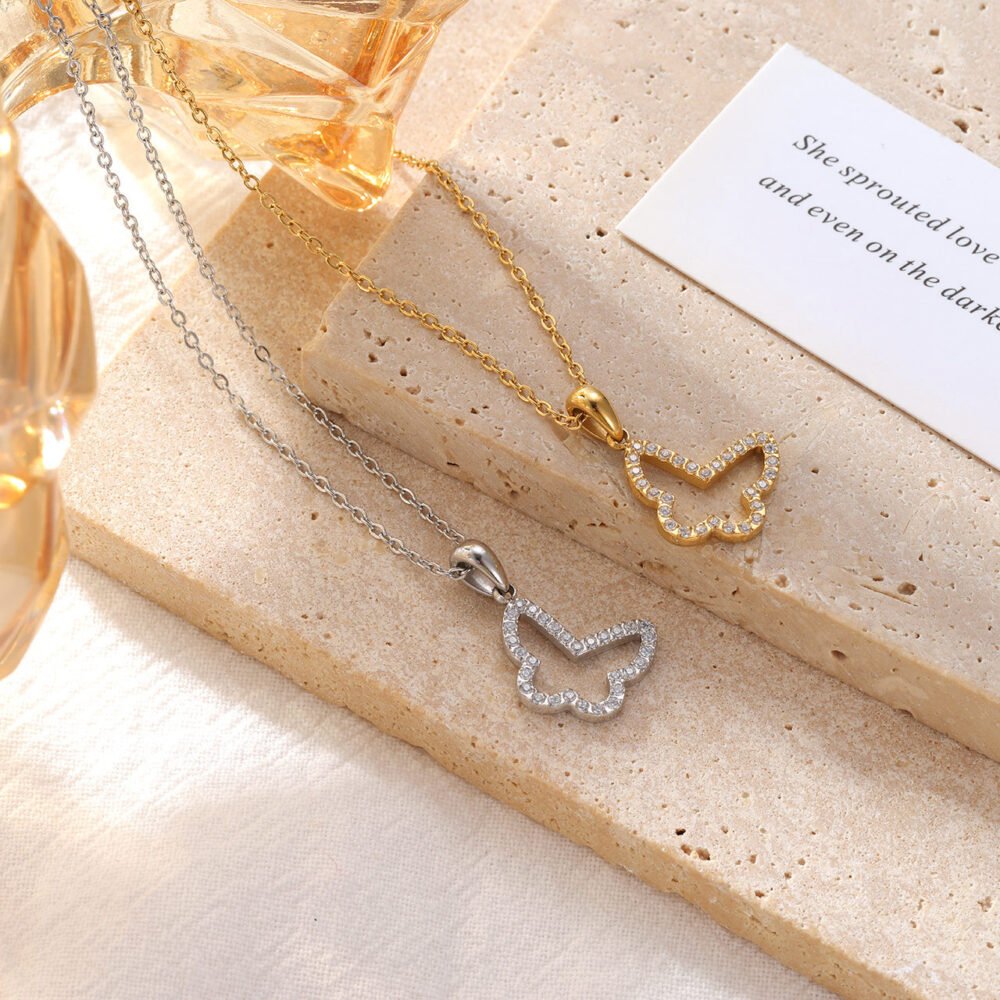 Butterfly Petals Necklace - Image 4