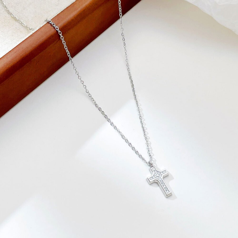 Cross Stainless Steel Necklace - Image 3