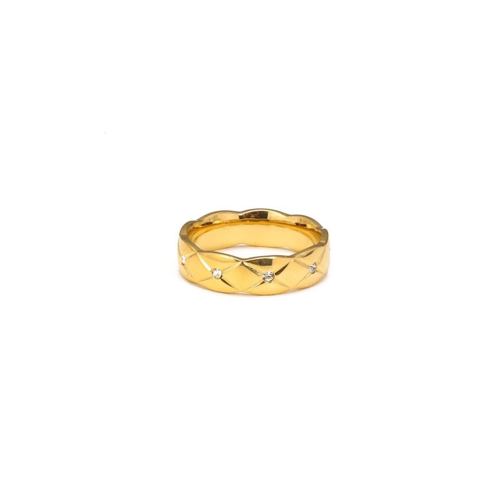Xiangling Check Pattern Ring - Image 5