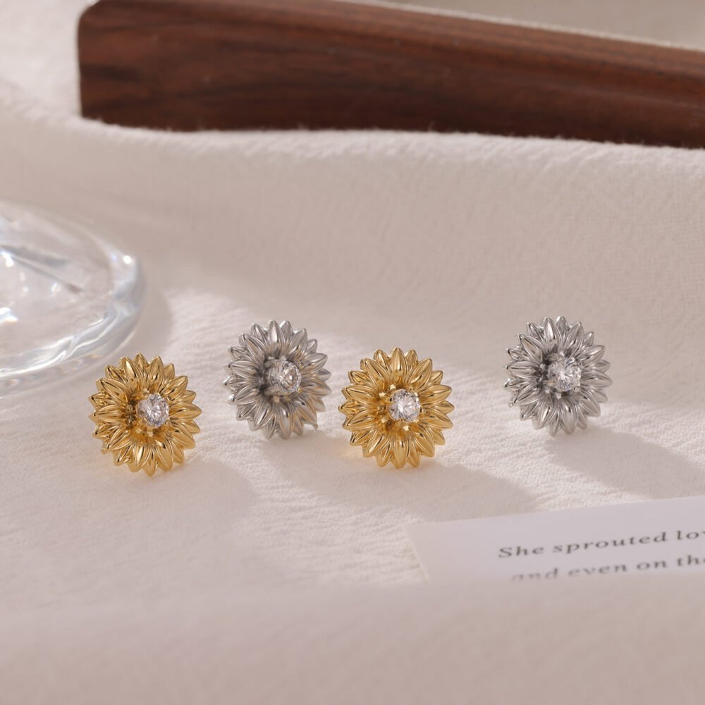 Sunflower Earrings