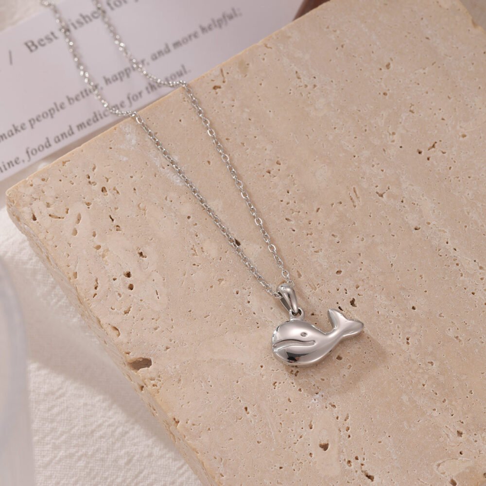 Marine Animal Dolphin Necklace - Image 3