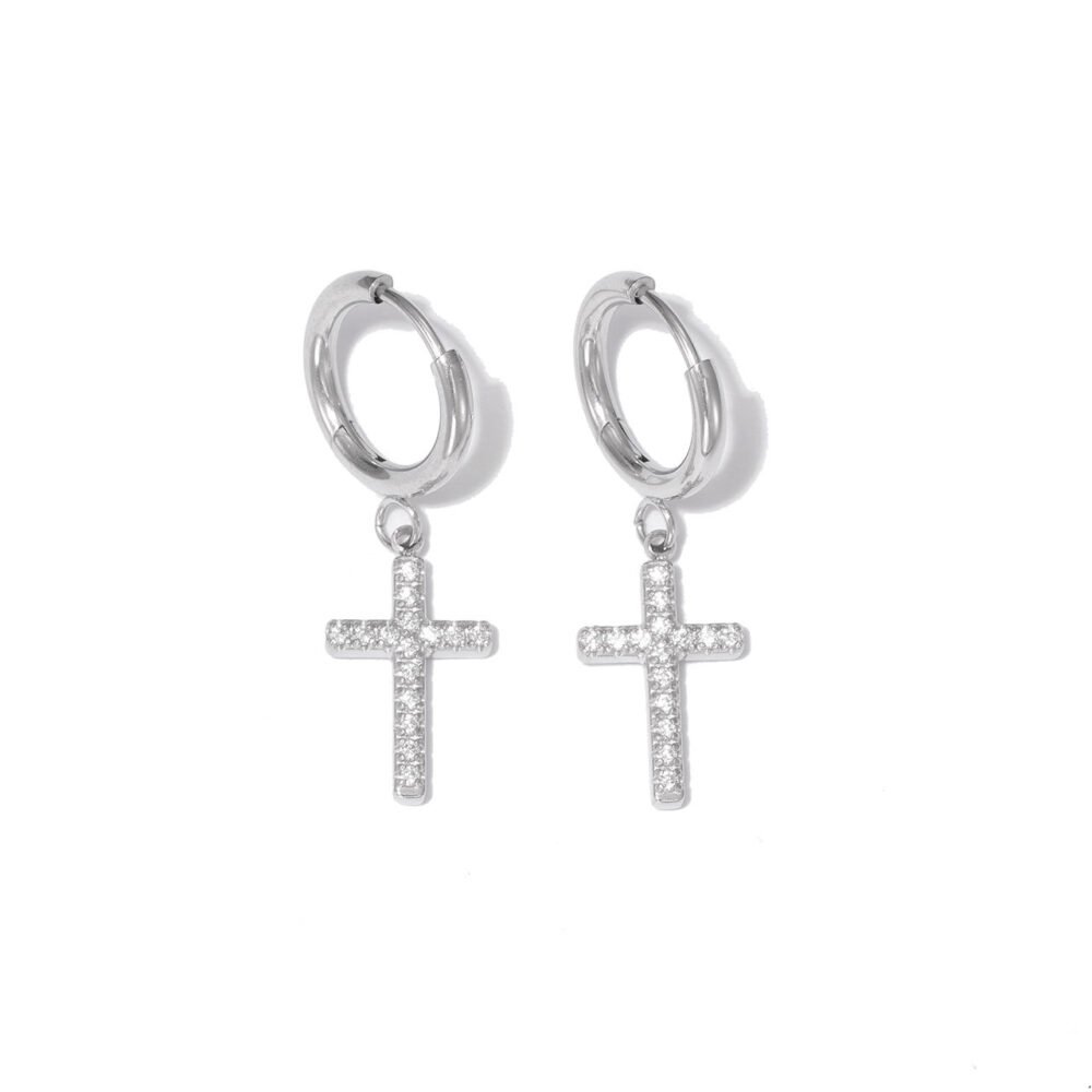 Cross Earrings - Image 5