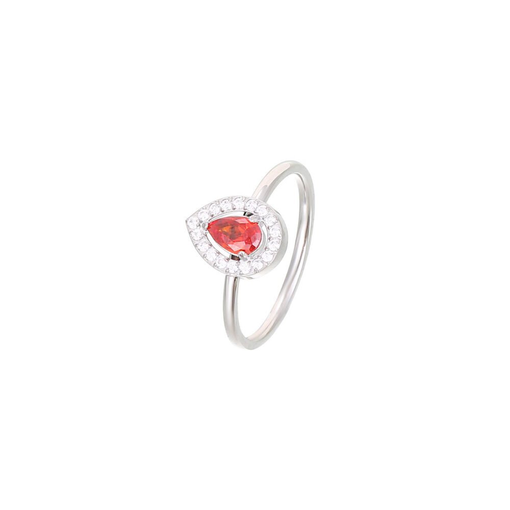 Teardrop Zircon Ring - Image 5