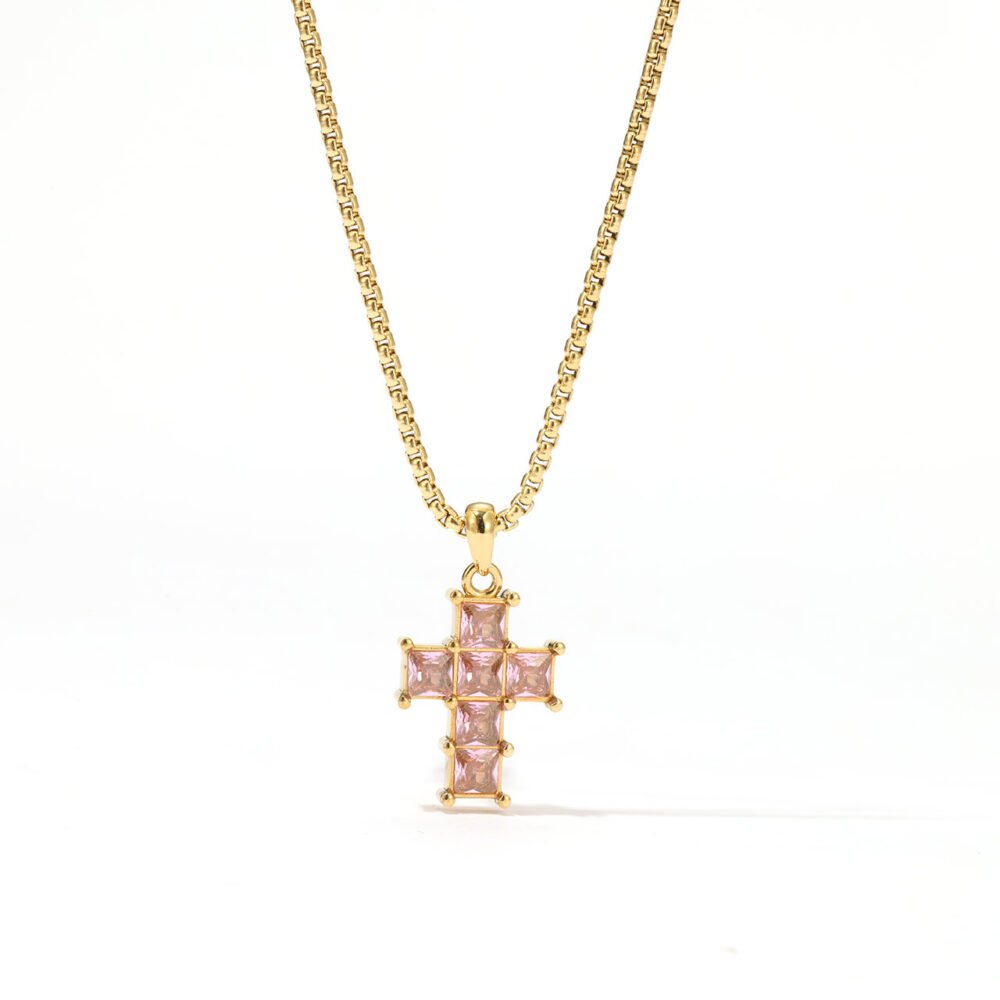 Cross Pattern Necklace - Image 5