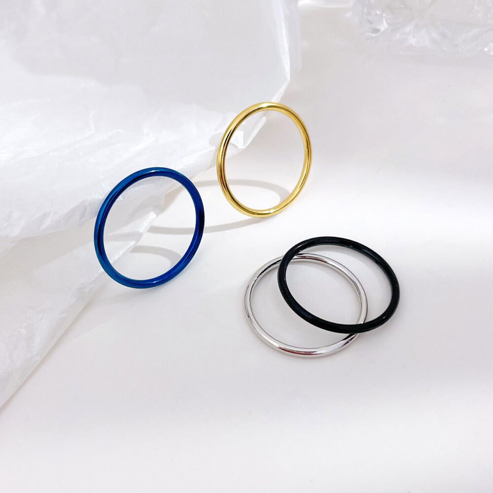 Circle Stainless Steel Ring