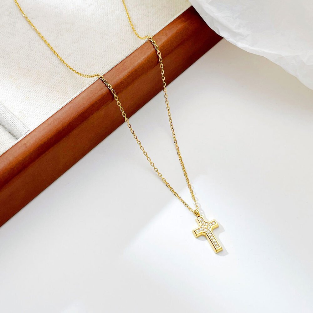 Cross Stainless Steel Necklace - Image 4